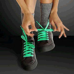 Blinkee 5070060 Glow in the Dark Shoelaces, Green - VirtuousWares:Global
