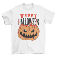 Bloody pumpkin halloween t-shirt - VirtuousWares:Global