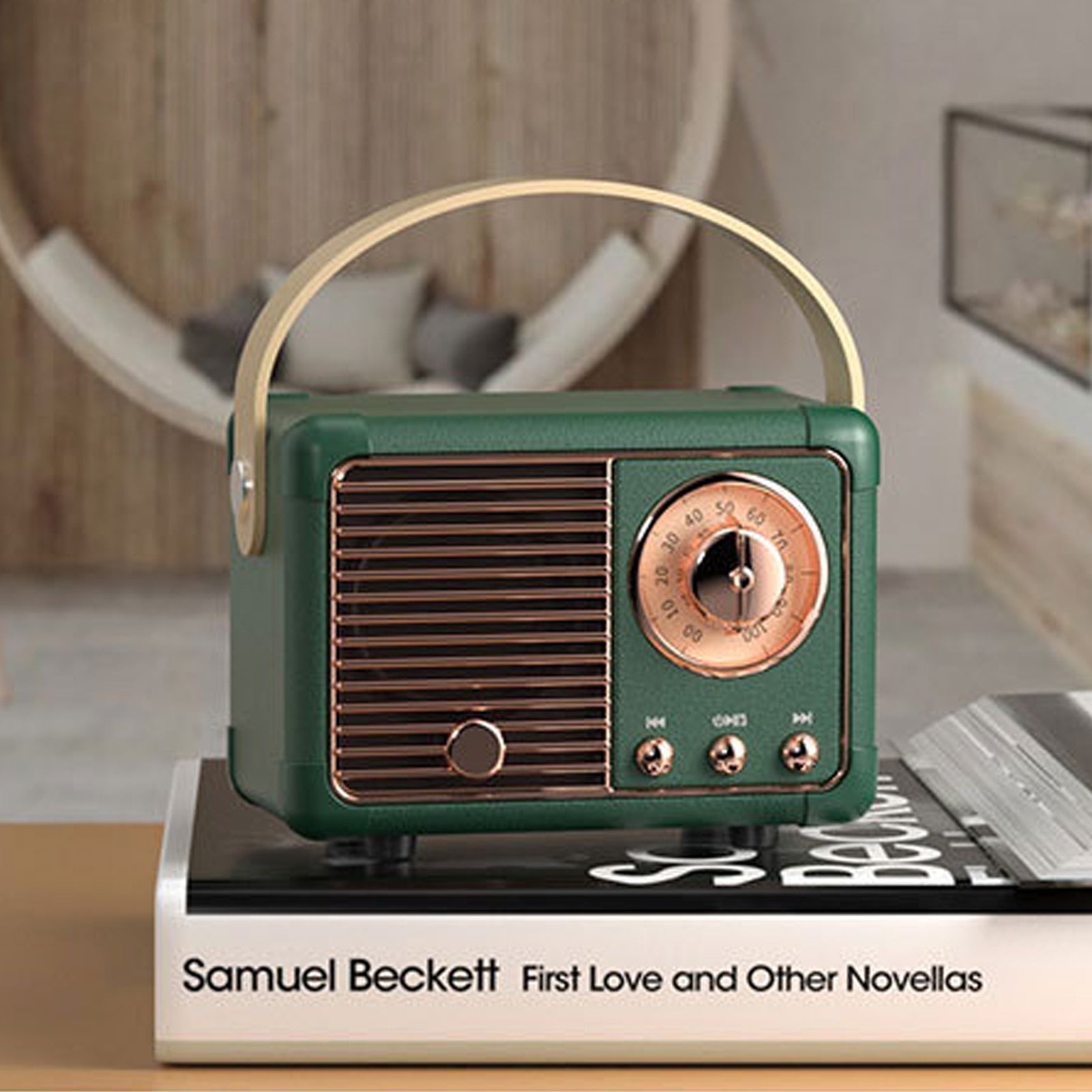 Bluetooth Compact Retro Speakers with Radio - VirtuousWares:Global