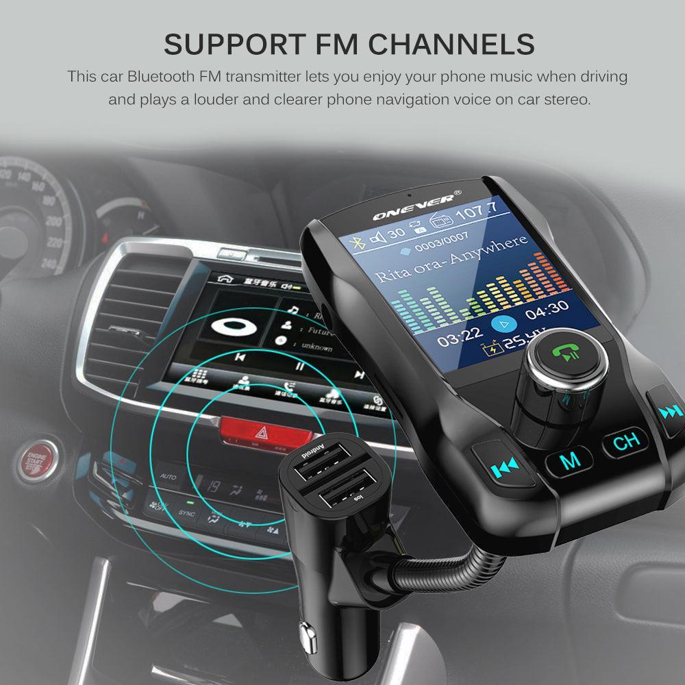 Bluetooth FM Transmitter for Car Bluetooth V3.0 - VirtuousWares:Global