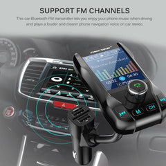 Bluetooth FM Transmitter for Car Bluetooth V3.0 - VirtuousWares:Global