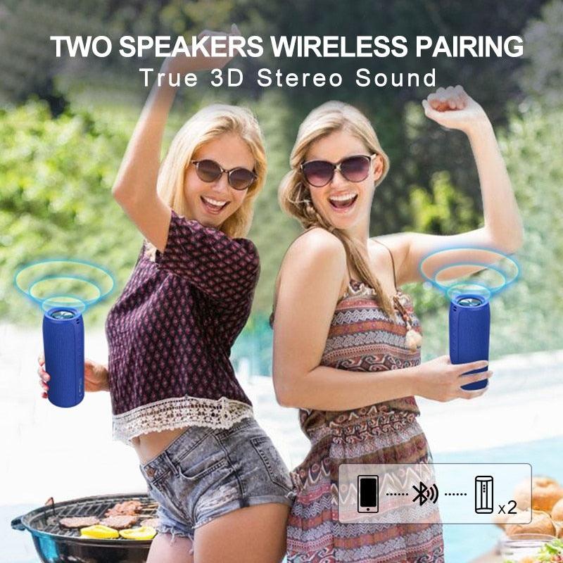 Bluetooth Portable Subwoofer Waterproof Sound Box Speaker - VirtuousWares:Global