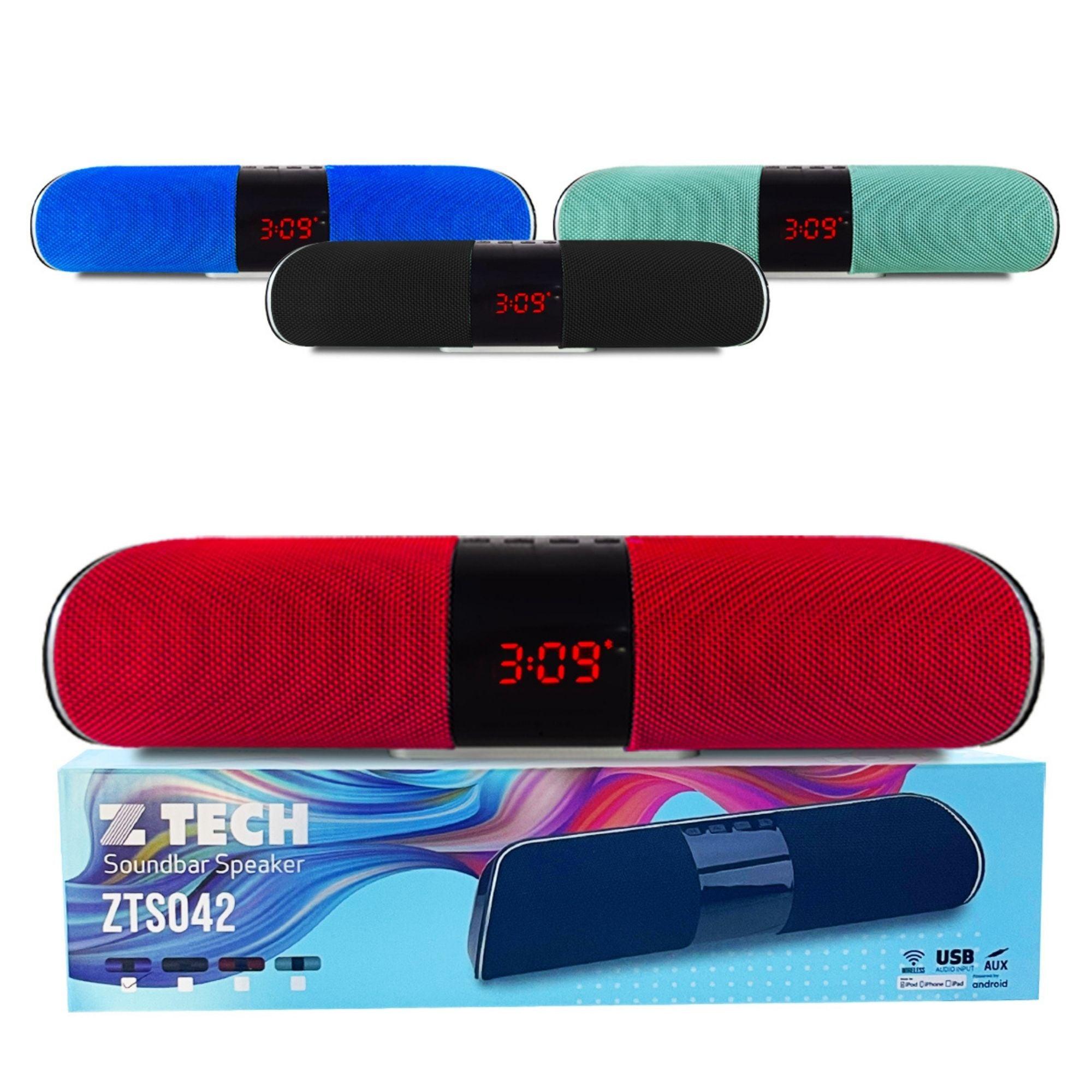 Bluetooth Soundbar Speaker with Clock Display - VirtuousWares:Global