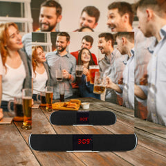 Bluetooth Soundbar Speaker with Clock Display - VirtuousWares:Global