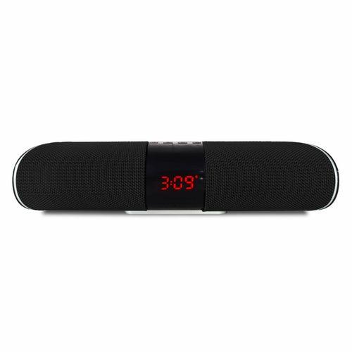 Bluetooth Soundbar Speaker with Clock Display - VirtuousWares:Global