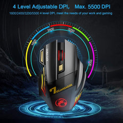 Bluetooth Wireless Silent Ergonomic Gaming Mouse - VirtuousWares:Global