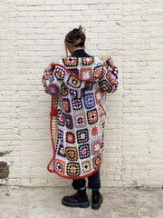 Bohemian Crochet Cardigan Vintage Jacket Coat - VirtuousWares:Global