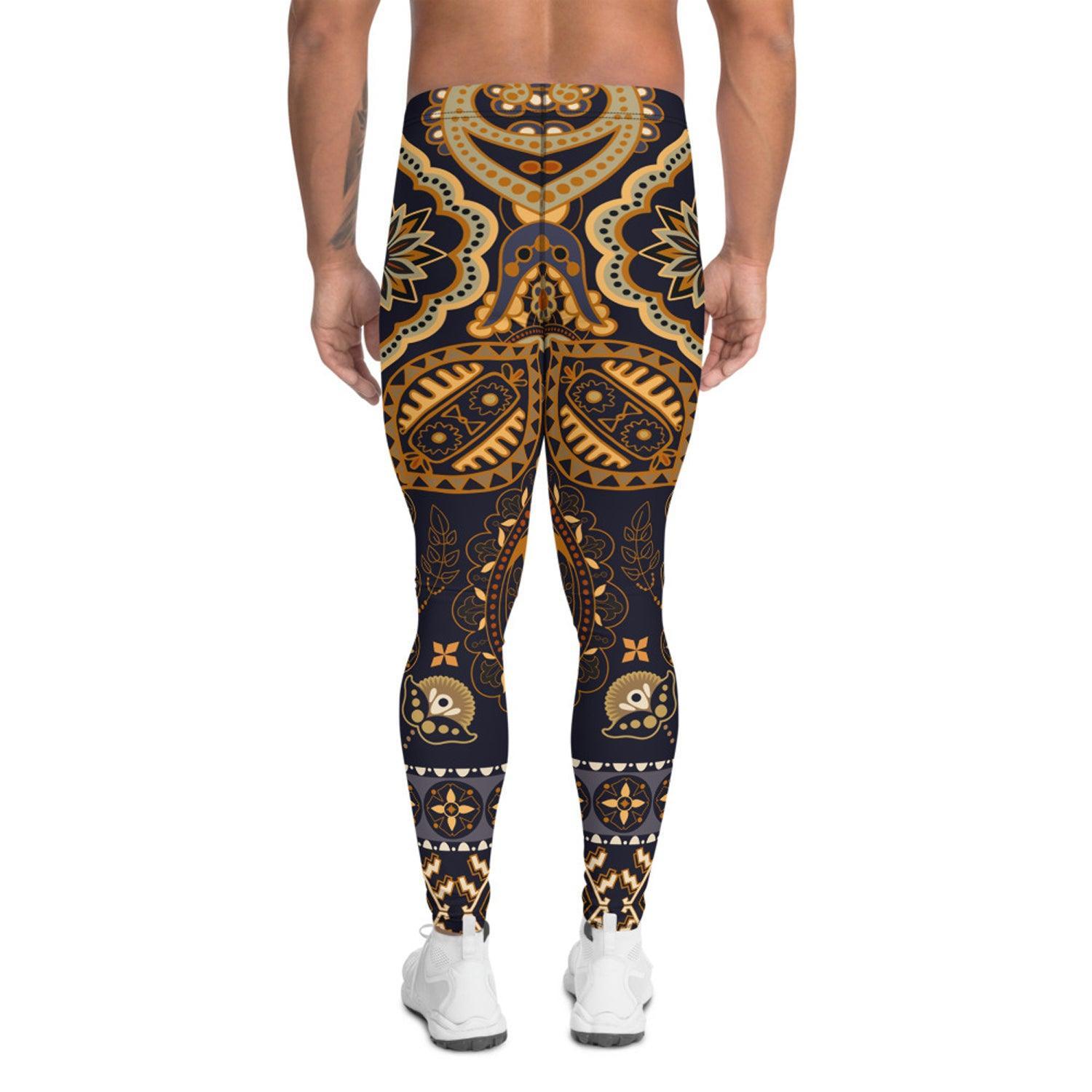 Bohemian Tribal Leggings for Men - VirtuousWares:Global