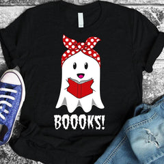 Boooks Halloween T-shirt - VirtuousWares:Global