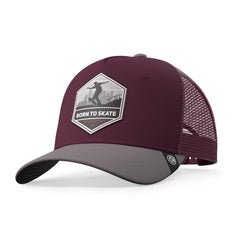 Born to Skate Red / Grey - VirtuousWares:Global