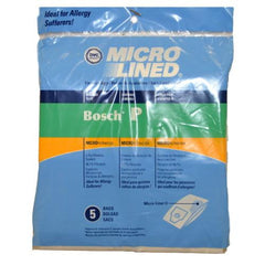 Bosch Replacement: BOR-1486 PAPER BAG,:( MICRO LINED TYPE P BOSCH DVC 5PK - VirtuousWares:Global