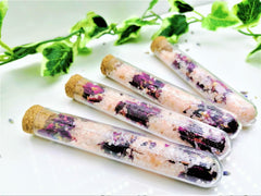Botanical bath confetti - Rose & Himalayan salts - VirtuousWares:Global