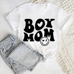 Boy Mom Mother's Day Graphic Tee - VirtuousWares:Global