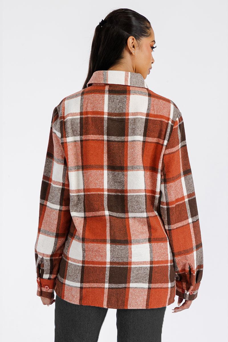 Boyfriend Oversized Soft Flannel Shacket - VirtuousWares:Global