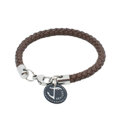 Braided Leather Corsica Bracelet - VirtuousWares:Global