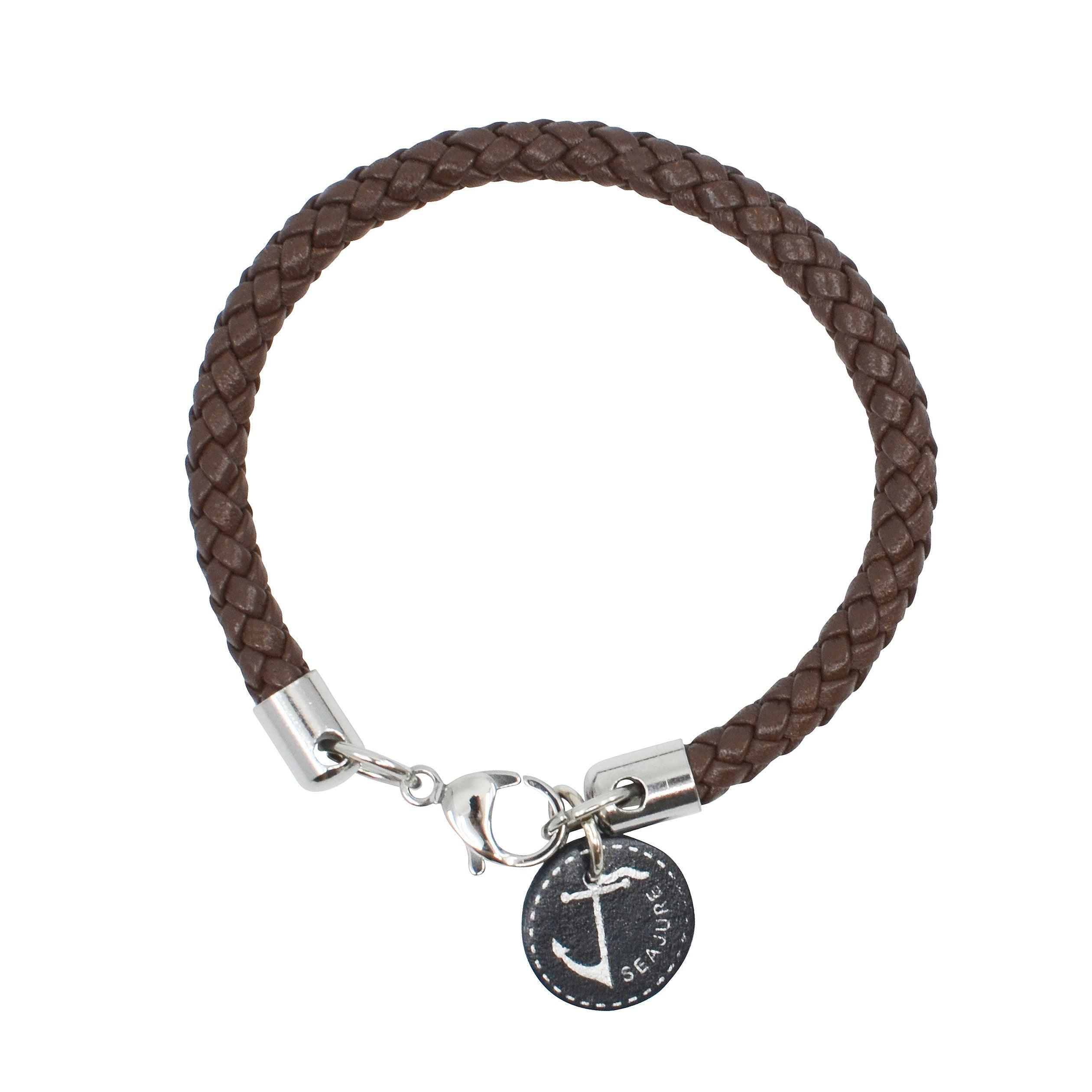 Braided Leather Corsica Bracelet - VirtuousWares:Global