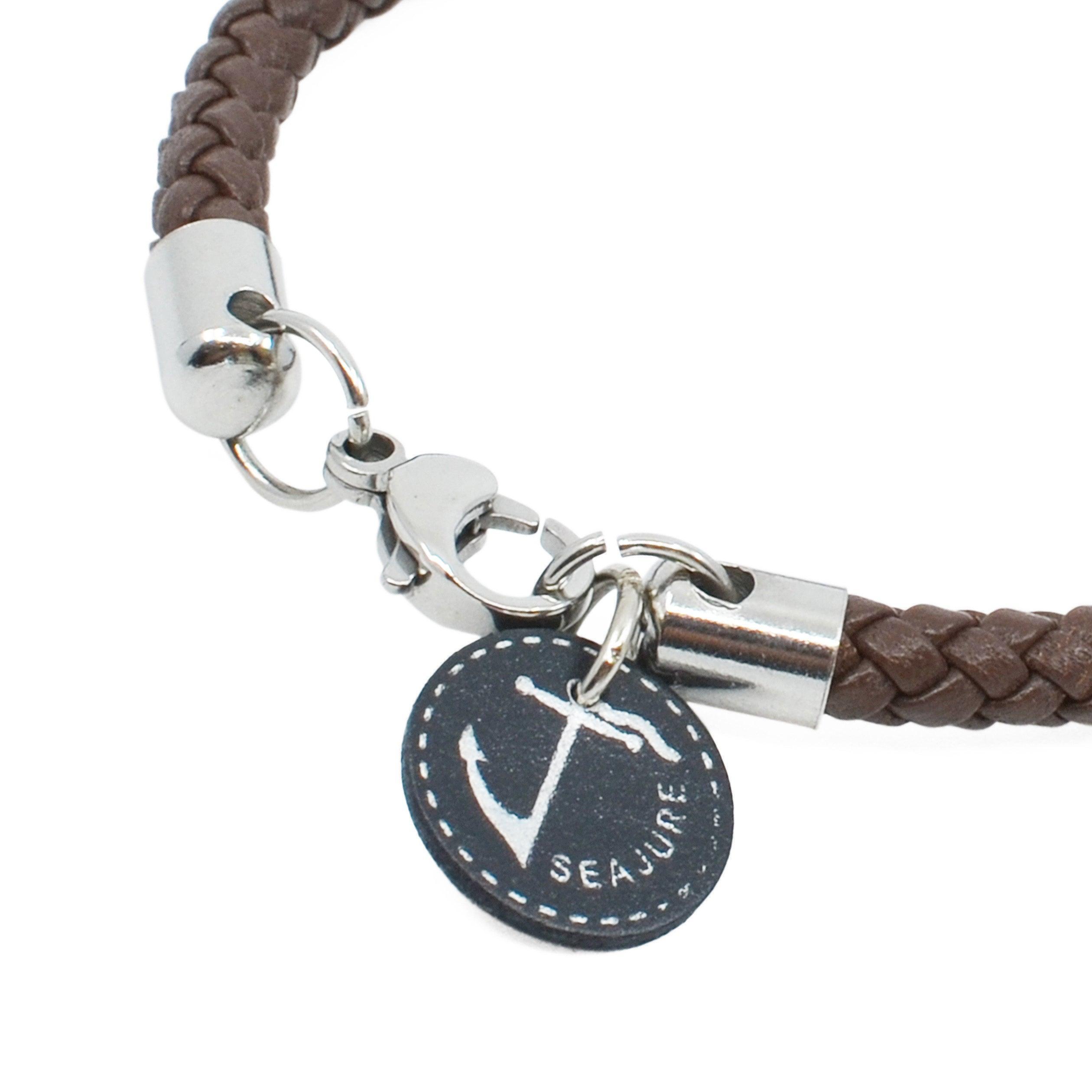 Braided Leather Corsica Bracelet - VirtuousWares:Global