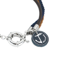 Braided Leather Madeira Bracelet - VirtuousWares:Global