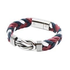 Braided Leather Milos Bracelet - VirtuousWares:Global