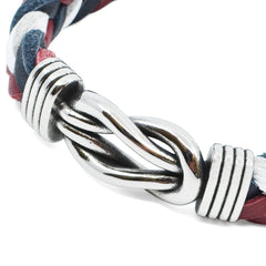 Braided Leather Milos Bracelet - VirtuousWares:Global