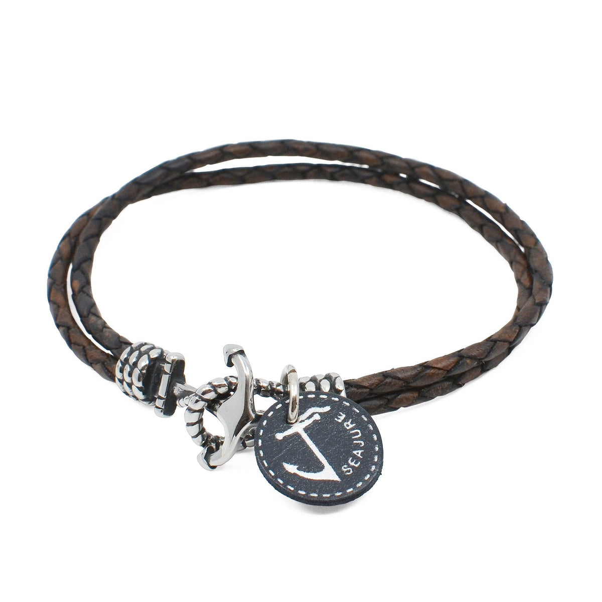 Braided Leather Miyako Bracelet - VirtuousWares:Global