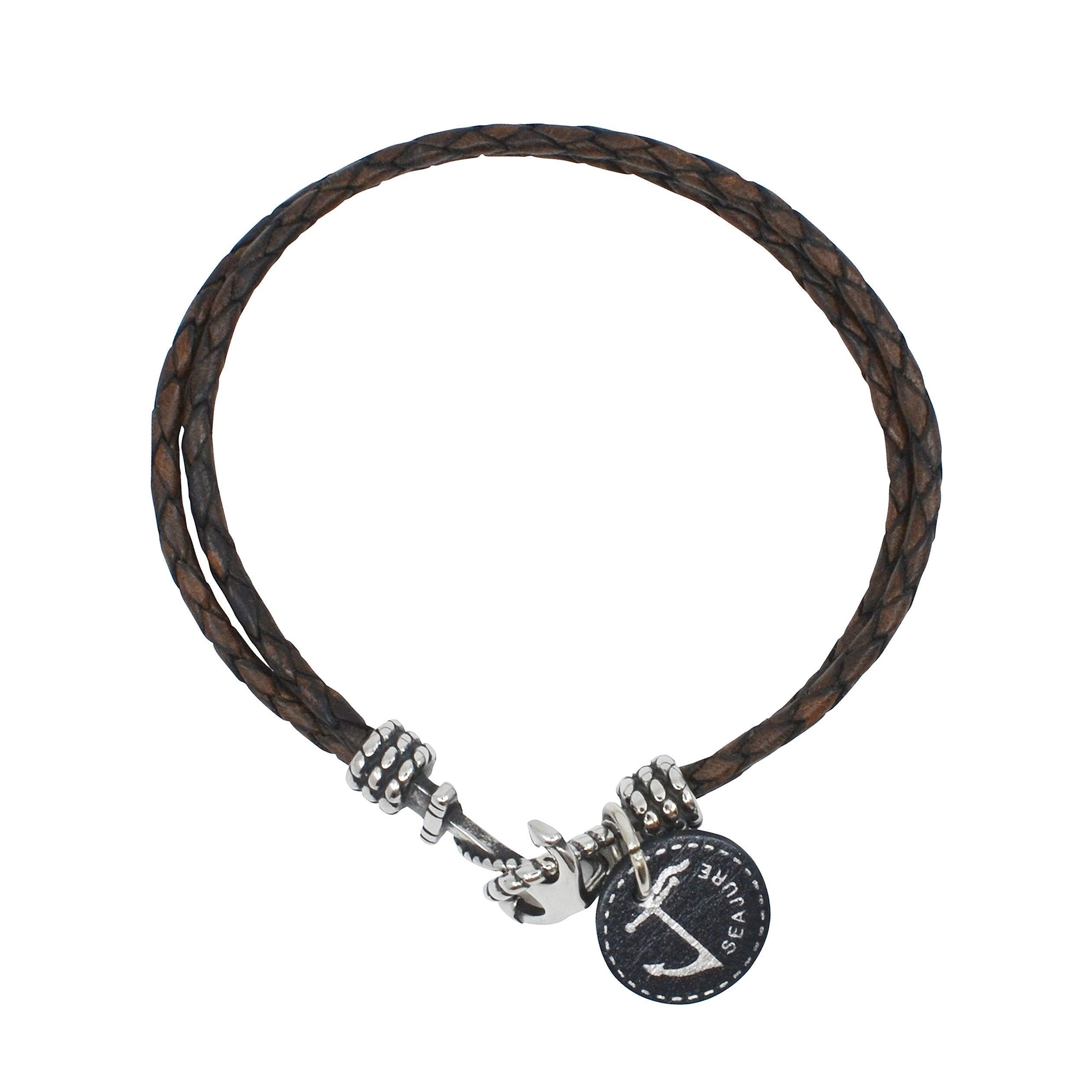 Braided Leather Miyako Bracelet - VirtuousWares:Global