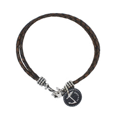 Braided Leather Miyako Bracelet - VirtuousWares:Global