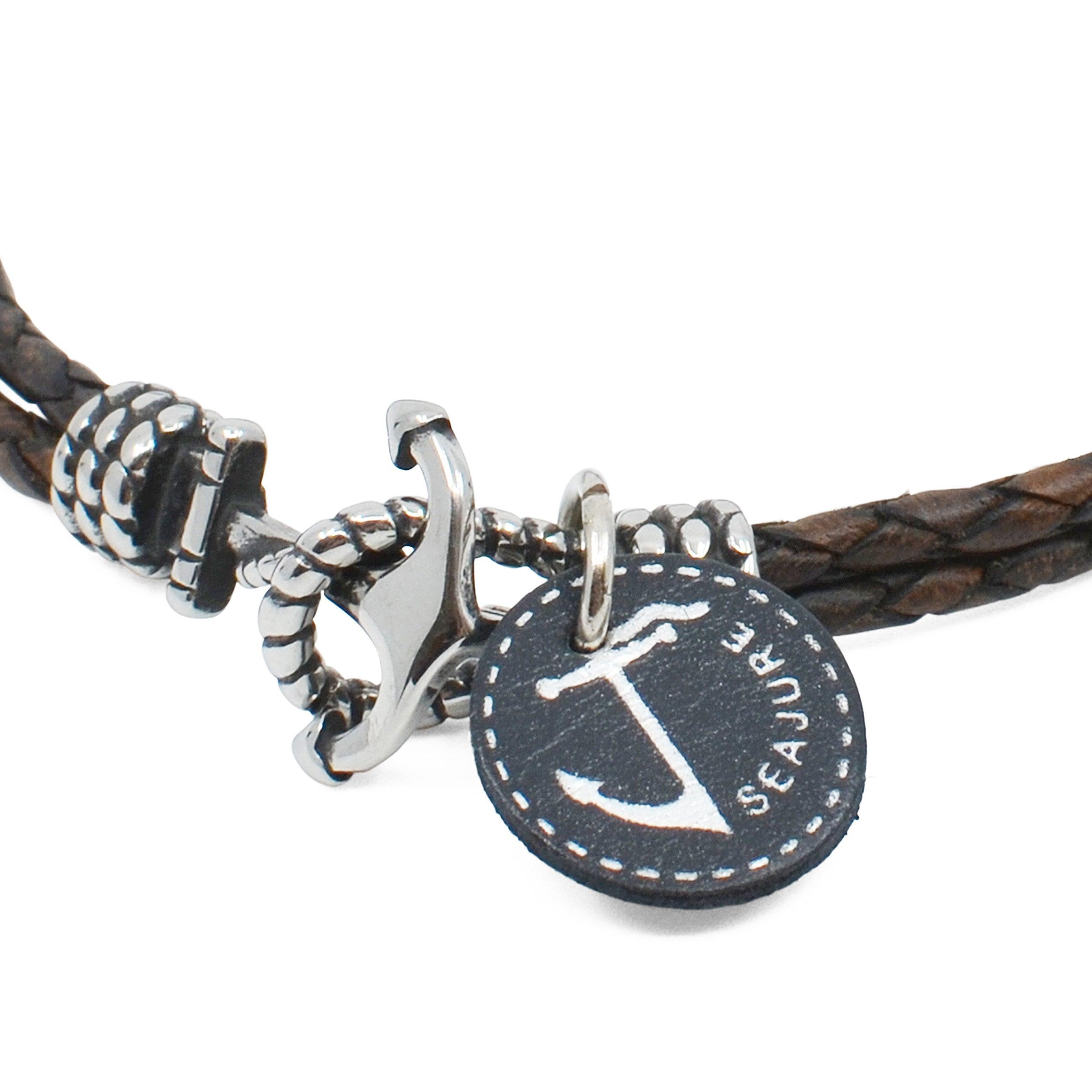 Braided Leather Miyako Bracelet - VirtuousWares:Global