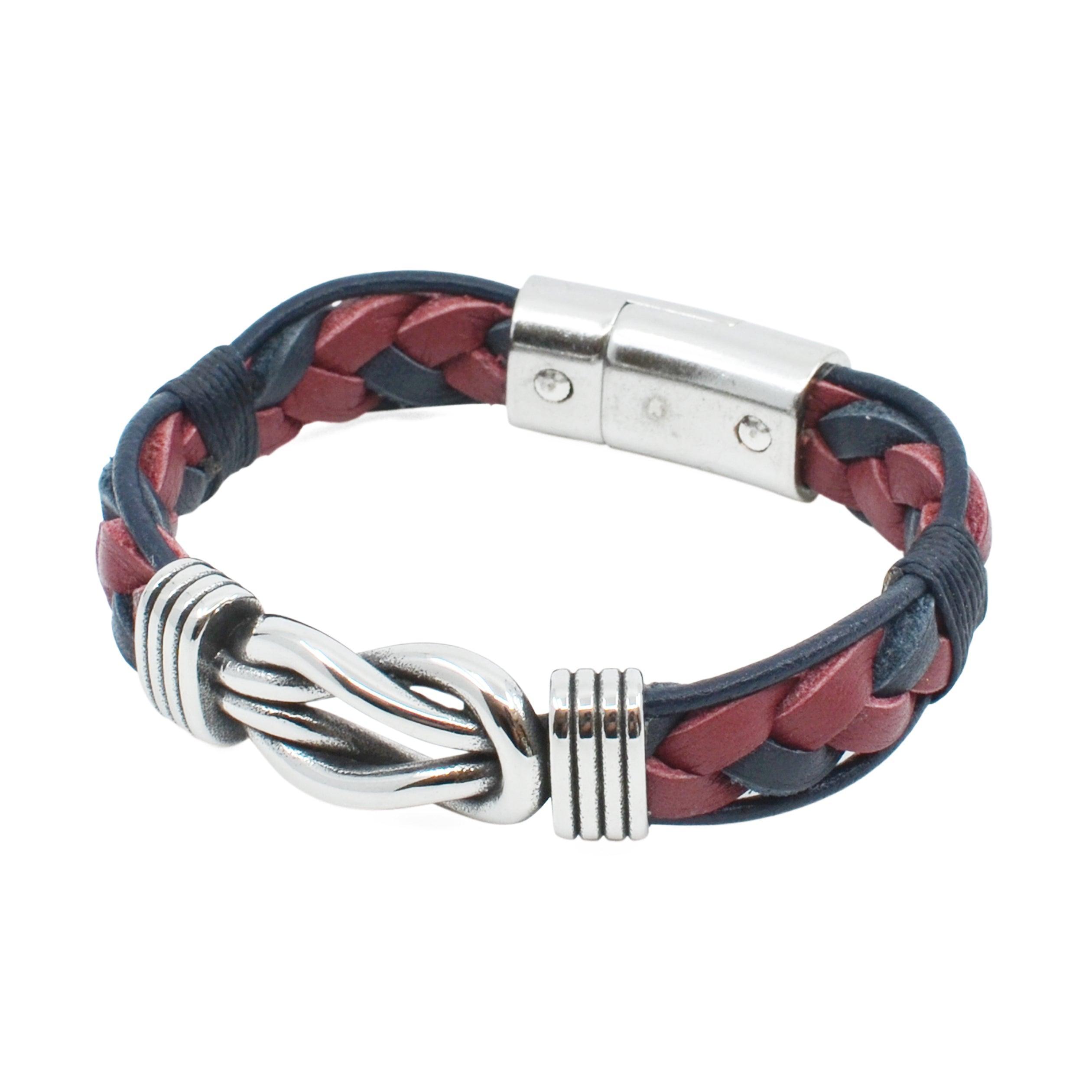 Braided Leather Navarino Bracelet - VirtuousWares:Global
