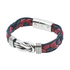 Braided Leather Navarino Bracelet - VirtuousWares:Global