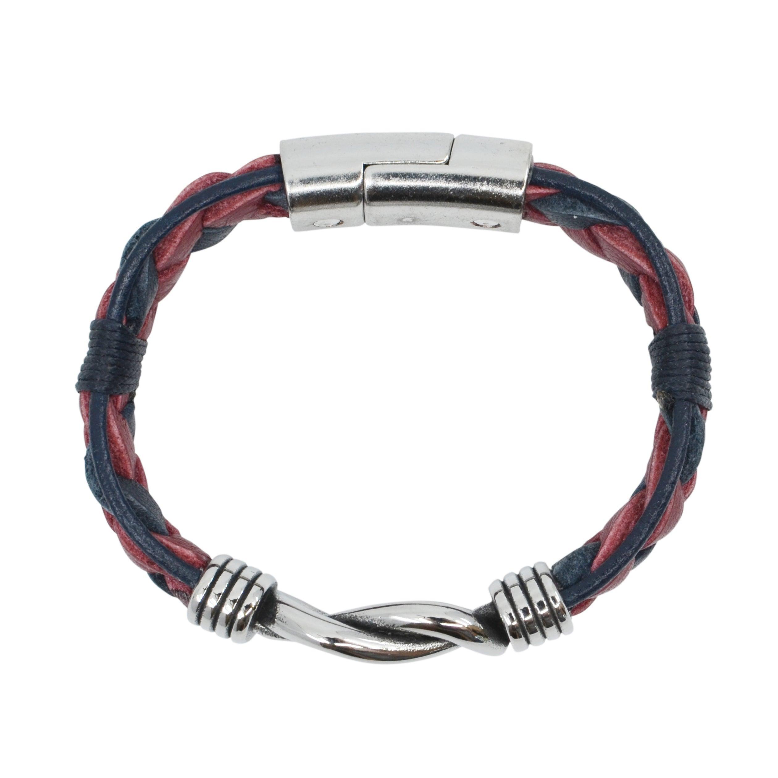 Braided Leather Navarino Bracelet - VirtuousWares:Global