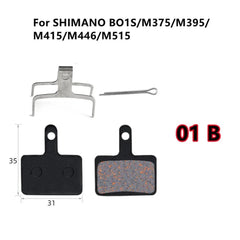 Brake Pads Disc Brake Pad For SHIMAN0 M755/HOPE For Shimano Brake Pad - VirtuousWares:Global