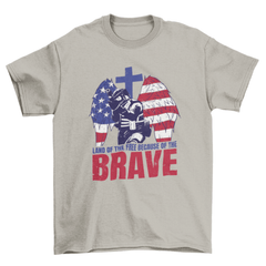 Brave soldier USA t-shirt - VirtuousWares:Global