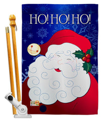 Breeze Decor BD-XM-HS-114064-IP-BO-D-US12-BD 28 x 40 in. Santa Ho Wint - VirtuousWares:Global