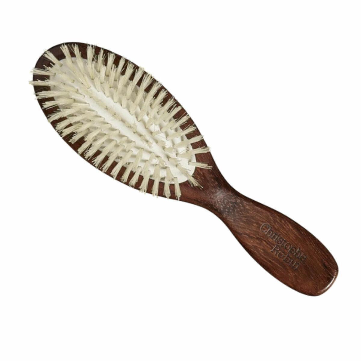 Brush Christophe Robin Travel Hairbrush 100% Natural - VirtuousWares:Global