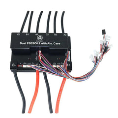 Brushless DC Motor Speed Controller FLIPSKY Dual FSESC6.9 100A base on - VirtuousWares:Global