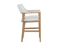 Brylea Counter Stool - Natural - Heather Ivory Tweed - VirtuousWares:Global