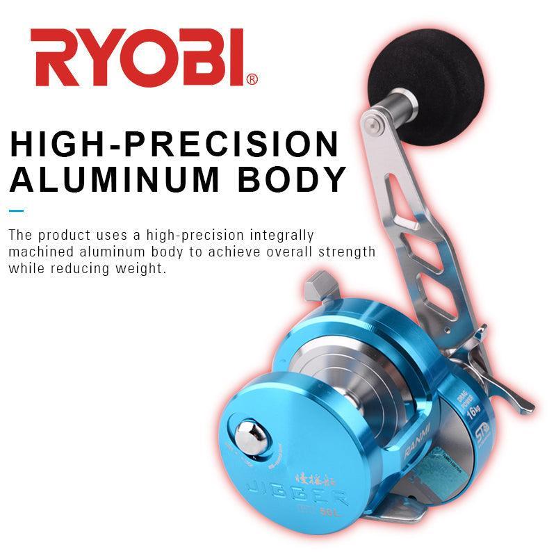 BT50 Fishing Reel8+1BB Gear Ratio5.1:1 Max Drag 16kg Slow Jigging Reel - VirtuousWares:Global