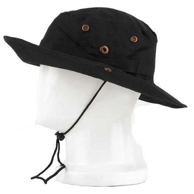 Bucket Hat Boonie Hunting Fishing Outdoor Wide Cap - VirtuousWares:Global