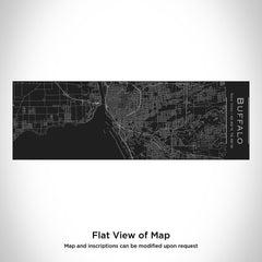 Buffalo - New York Map Insulated Cup in Matte Black - VirtuousWares:Global