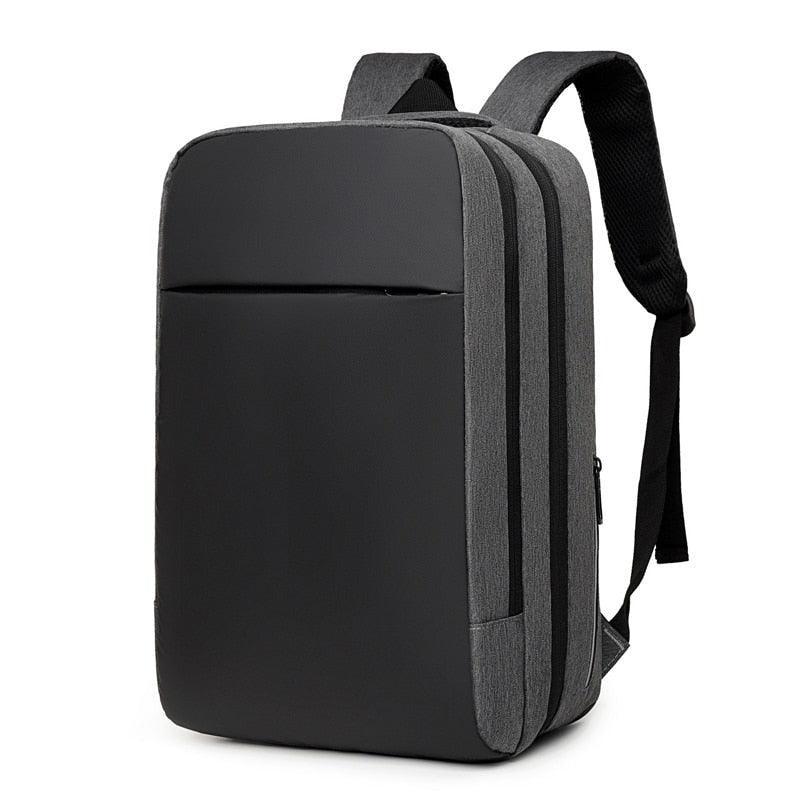 Business Backpack For Men Large-capacity Waterproof Bag USB Charging - VirtuousWares:Global