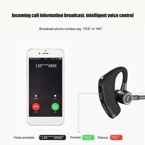 Business Bluetooth Headset Wireless Car Bluetooth Earphone - VirtuousWares:Global