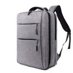 Business Man Backpack Waterproof Oxford Cloth Bag Multifunctional USB - VirtuousWares:Global
