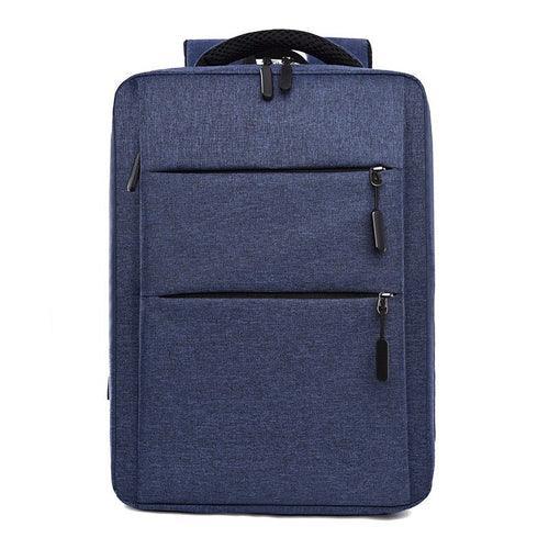 Business Man Backpack Waterproof Oxford Cloth Bag Multifunctional USB - VirtuousWares:Global