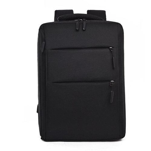 Business Man Backpack Waterproof Oxford Cloth Bag Multifunctional USB - VirtuousWares:Global