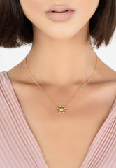 Buy brilliance fine jewelry Chakra Pendant Necklace Gold - VirtuousWares:Global