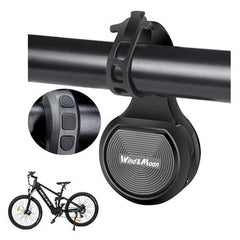Bike Bell 130dB High Sound Bicycle Horn IPX6 Waterproof Anti-theft 250mAh USB Chargeable Electric Alarm Loud Horn for Bicycle Scooter