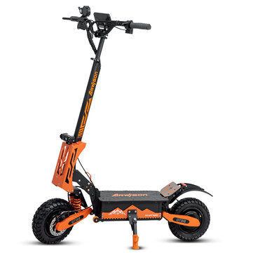 [USA Direct] Arwibon GT08 Electric Scooter 60V 27AH 2800W*2 Dual Motor 11 Inches Tire Electric Scooter 50-70km Mileage Max Load 150Kg