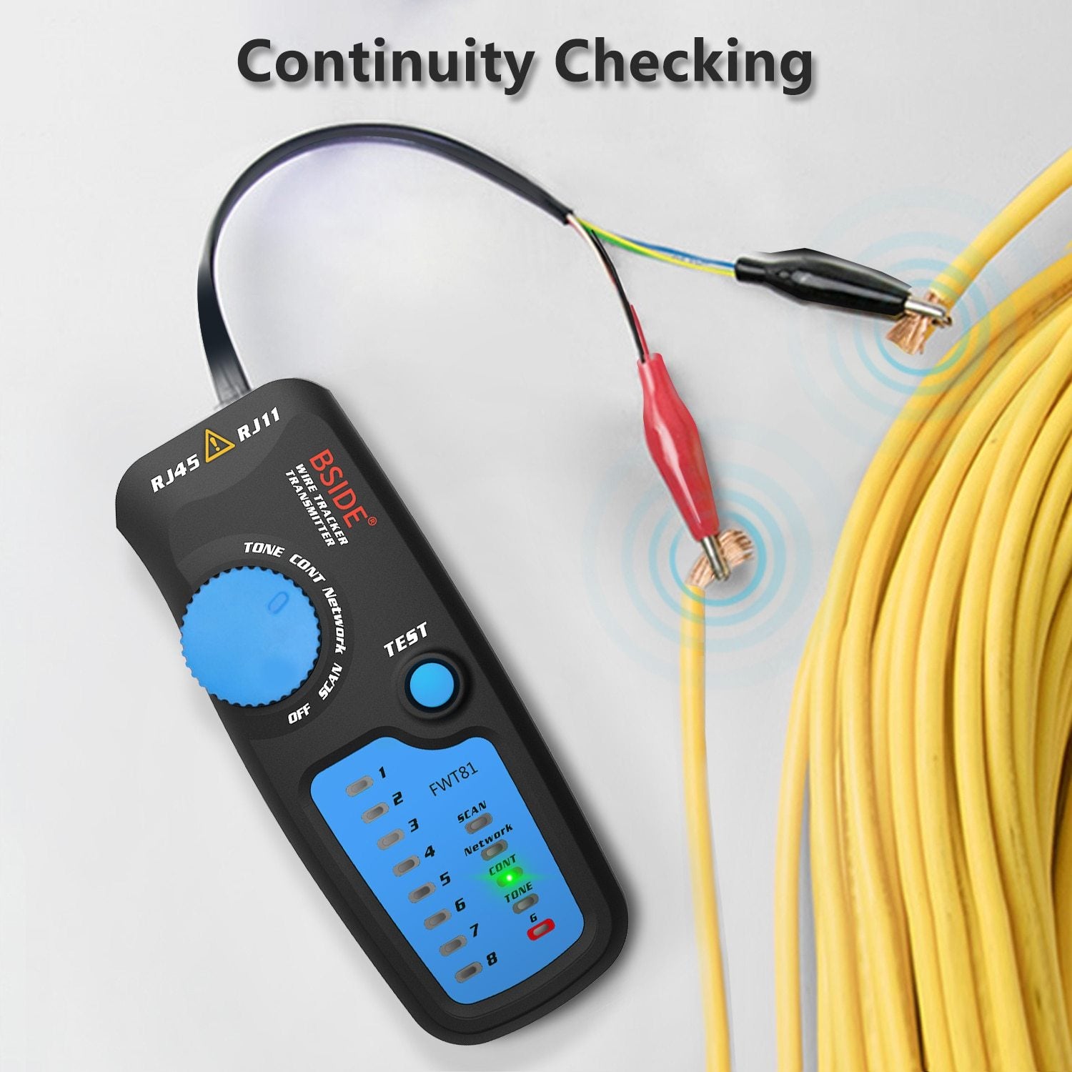 Cable Tracker Network Telephone line Detector wire finder wiring Wires - VirtuousWares:Global