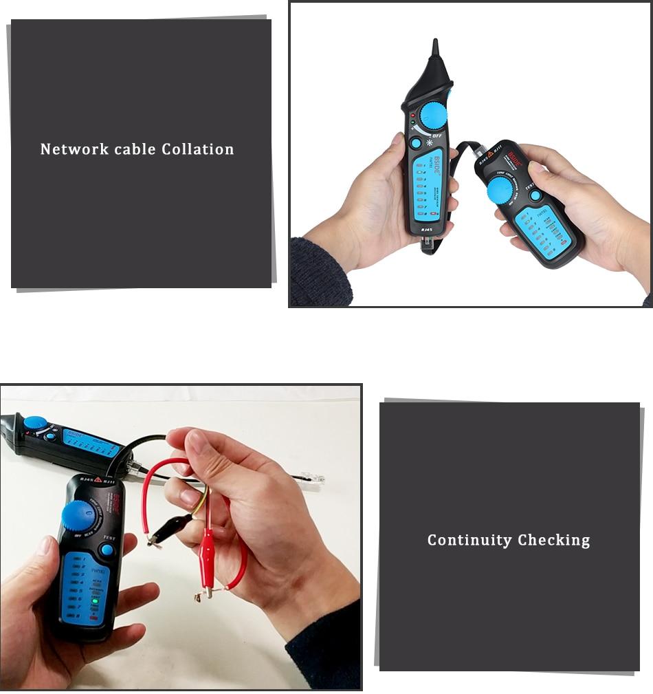 Cable Tracker Network Telephone line Detector wire finder wiring Wires - VirtuousWares:Global